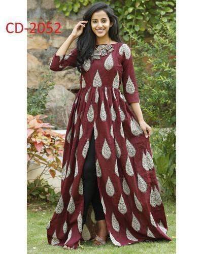 Ladies Fancy Designer Full Length Suit  by Ms Sree Siddhi Vinayak Enterprises