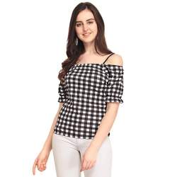 Get Chex Top By J B Fashion Brand