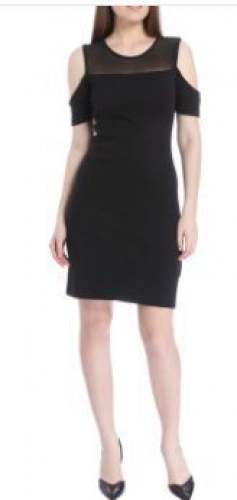 fancy shoulder western one piece midi dress 
