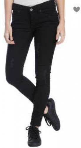 Vero Moda Black Solid Jeans by Kapsons Fashion Private Limited