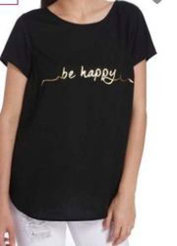 Vero Moda Women Black ladies t shirt  by Kapsons Fashion Private Limited