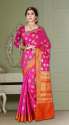 Buy Womens Fancy Designer Banarasi Silk Saree  thumb 4