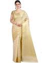 Get Banarasi Cotton Silk Saree By Chandrakala