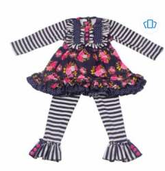 Kids Girls Readymade Top with leggings 