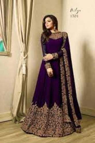 Stylish Anarkali Long Gown Suit  by Maya Bhai Garments