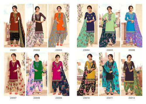 Casual Punjabi Suit Material At Wholesale Rate 