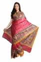 Buy Hand Embroidered Ghicha Silk Saree  thumb 2