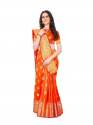 Buy Shaded Kanchipuarm Party Wear Saree  thumb 1