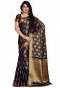 Buy Shaded Kanchipuarm Party Wear Saree  thumb 3
