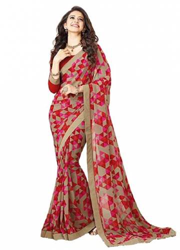 Buy Chiffon Saree By Hinayat Fashion At Wholesale by Hinayat Fashion