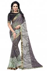 Buy Fancy Chiffon Saree By Hinayat Fashion Brand