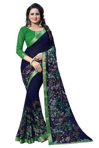 Get Chiffon Saree By Hinayat Fashion Brand by Hinayat Fashion