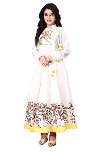 Buy Rayon Anarkali Kurti By Nirmla Fashion by Nirmla Fashion