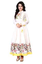 Buy Rayon Anarkali Kurti By Nirmla Fashion