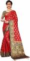 Buy Kanjivaram Art Silk Saree By RHEY Brand thumb 2