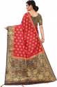 Buy Kanjivaram Art Silk Saree By RHEY Brand thumb 3