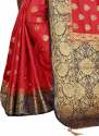 Buy Kanjivaram Art Silk Saree By RHEY Brand thumb 5