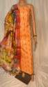 Pure Linen Digital Printed Unstitched Salwar Suit  thumb 3