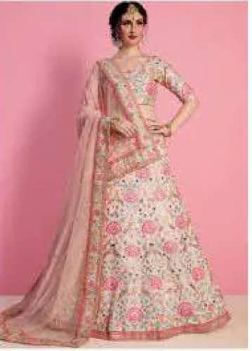 Bridal Lehenga With Embroidery Work
