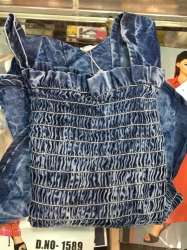 Designer Denim western Top