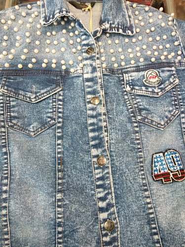 Ladies Stylish denim jacket  by Teens Outfits