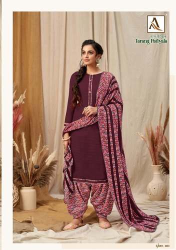 Latest Punjabi Pashmina Suit  by Brindavan Creations