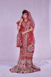 Hand work Red Fine Work Lehenga 