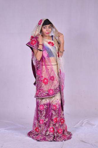Unique Hand Picked Zardoshi Work Lehenga 