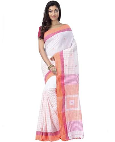 Buy Bengal Tex Handloom Saree By DipDiya Brand by DipDiya