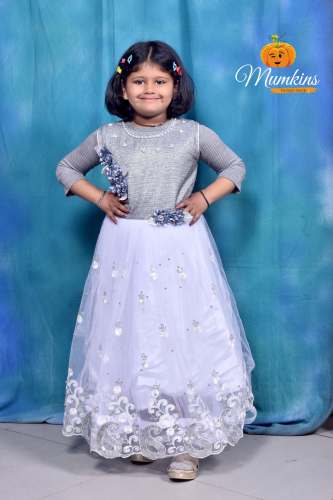 Designer Net Frock for kids Girls 