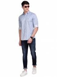 Festive wear Printed Cotton Shirt 