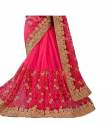 Buy Krutam Fashion Fancy Heavy Embroidery Saree thumb 4