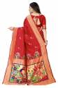 Buy Banarasi Poly Silk Saree By Om Shantam sarees  thumb 4