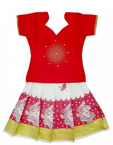 Buy Mylooms Pattupavada At Wholesale Price by Mylooms