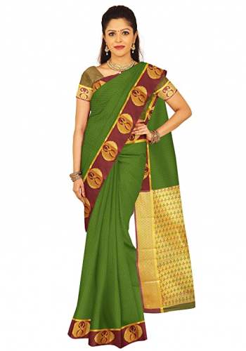 Buy Kanchipuram Silk Saree By SARAVANABAVA SILKS by Saravanabava Silks