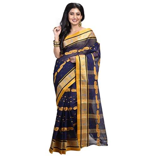 Buy Fancy Tant Cotton Saree By Raj Sarees Brand by Raj Sarees