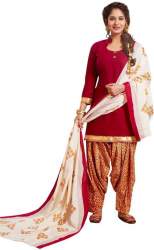 Buy Cotton Printed Dress Material By Jevi Prints