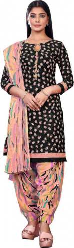 Buy Floral Print Dress Material By Jevi Prints