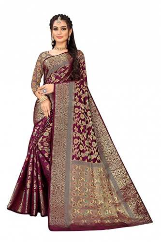 Buy Aurima Raw Silk Saree At Wholesale Rate