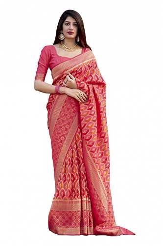 Buy Banarasi Silk Saree By Aurima Brand