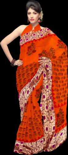 Fancy Casual Wear Catalog Printed saree