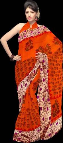 Fancy Casual Wear Catalog Printed saree by Royal Textile Market