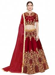 Buy Semi stitched Lehenga Choli By KEDARFAB