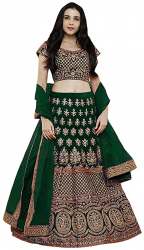 Buy Taffeta Silk Lehenga Choli By Kedarfab
