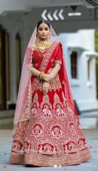 Heavy Work Designer Bridal Lehenga
