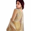 RE Enterprise Beige net Embroidered Anarkali Gown  thumb 3