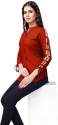 Buy Avisha Plain Red Top At Wholesale Price thumb 2