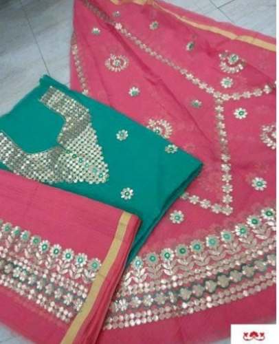 ladies cotton dress material  by Jai Mata Di