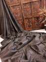Ladies Grey Kota Baswara Silk Saree thumb 1