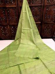 Light Green Kota Baswara Silk Saree for Ladies